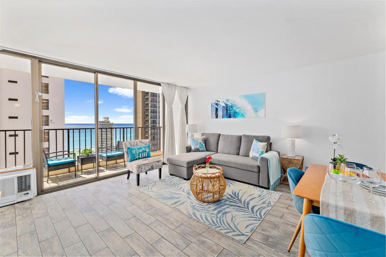1Br With Great Ocean Views, 1 Block To Waikiki Beach Honolulu Exteriér fotografie