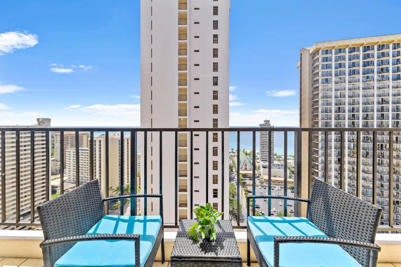 1Br With Great Ocean Views, 1 Block To Waikiki Beach Honolulu Exteriér fotografie