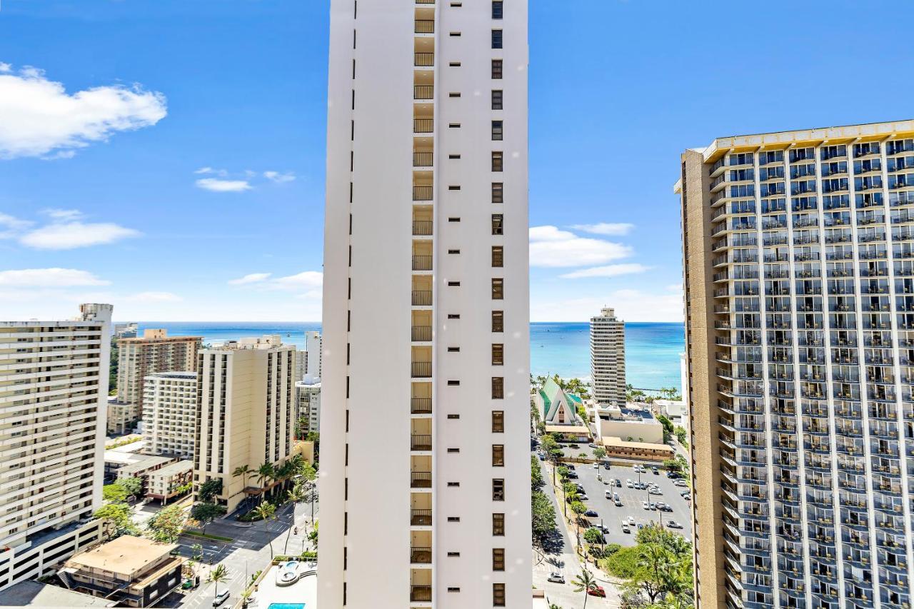 1Br With Great Ocean Views, 1 Block To Waikiki Beach Honolulu Exteriér fotografie