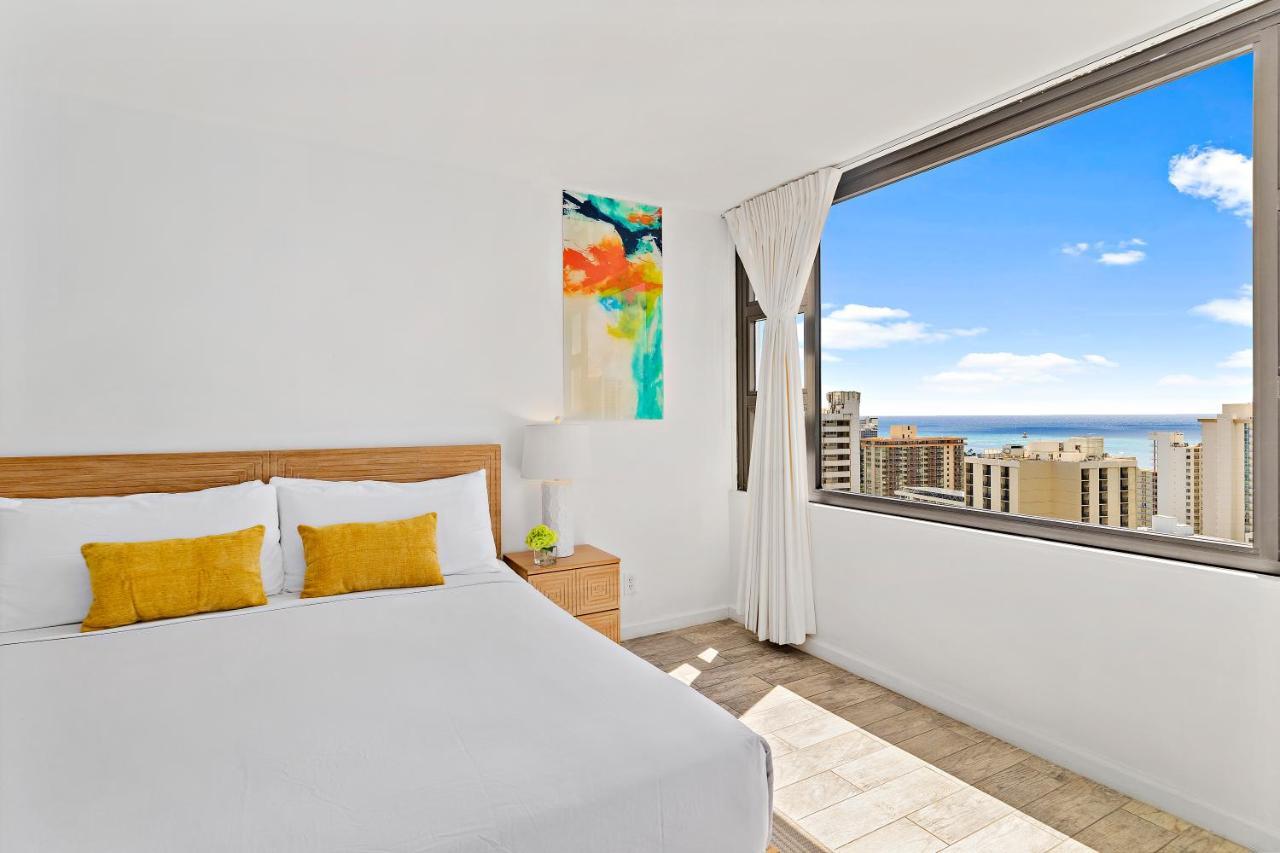 1Br With Great Ocean Views, 1 Block To Waikiki Beach Honolulu Exteriér fotografie