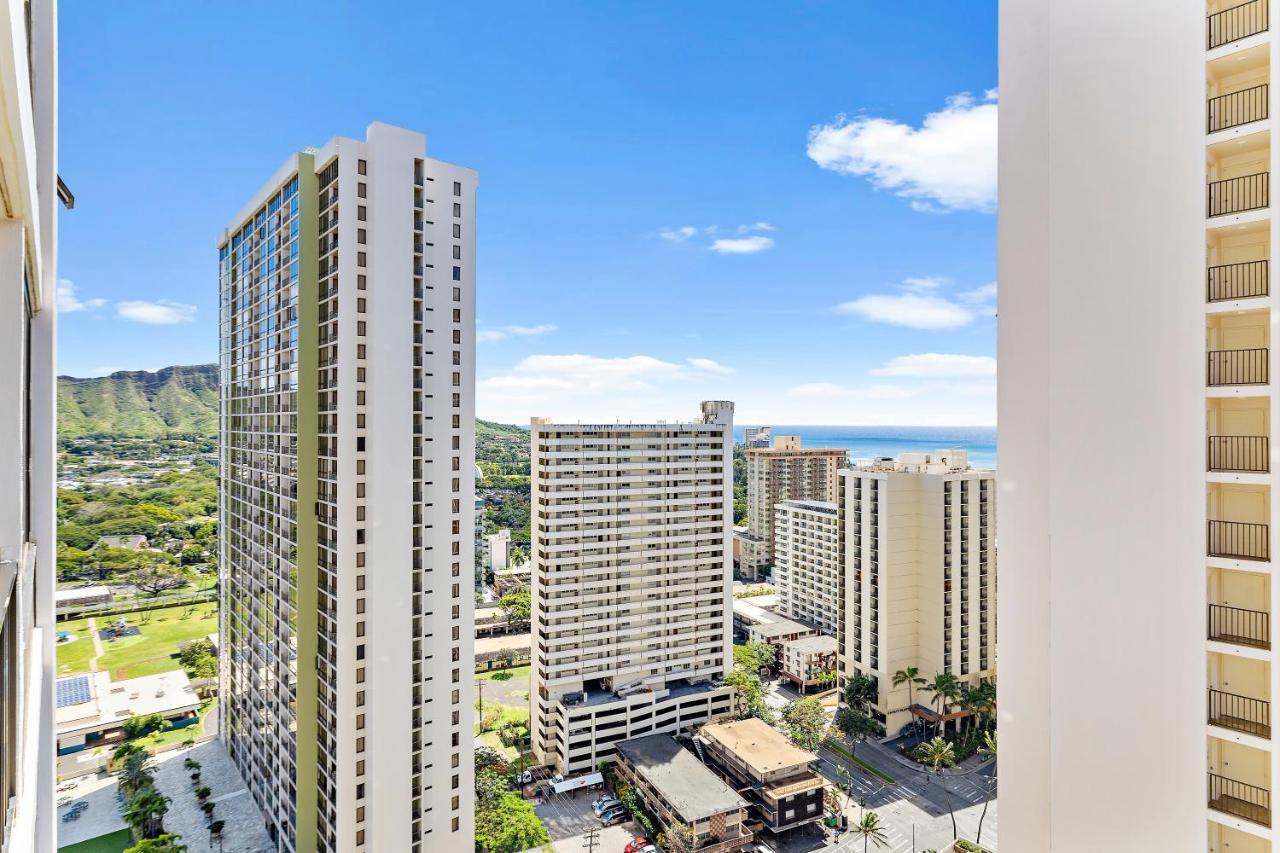 1Br With Great Ocean Views, 1 Block To Waikiki Beach Honolulu Exteriér fotografie